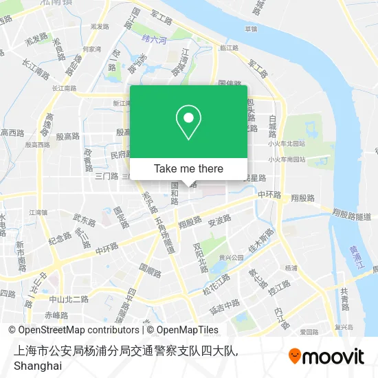 上海市公安局杨浦分局交通警察支队四大队 map