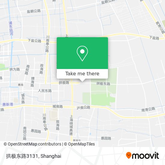 拱极东路3131 map