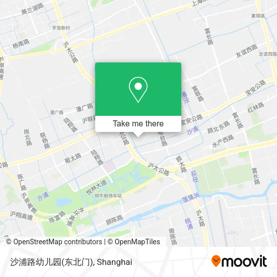 沙浦路幼儿园(东北门) map