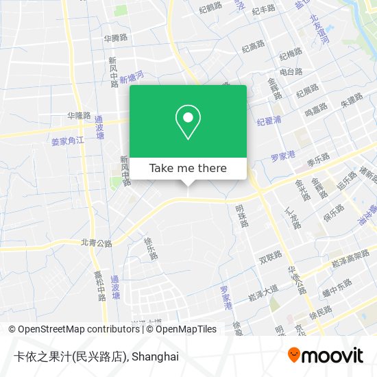 卡依之果汁(民兴路店) map