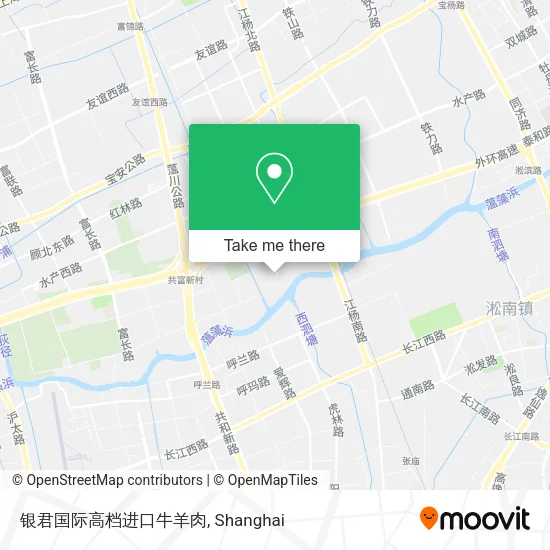 银君国际高档进口牛羊肉 map