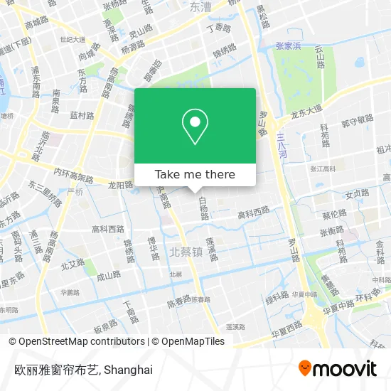 欧丽雅窗帘布艺 map