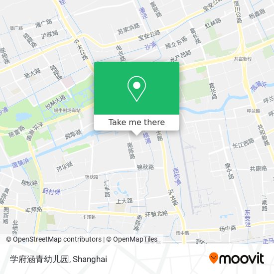 学府涵青幼儿园 map