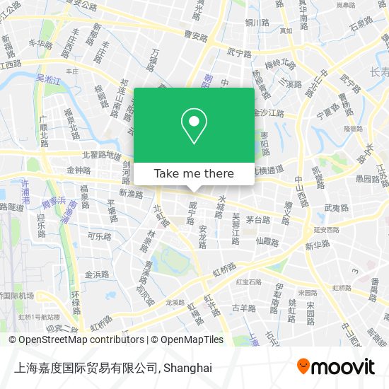 上海嘉度国际贸易有限公司 map