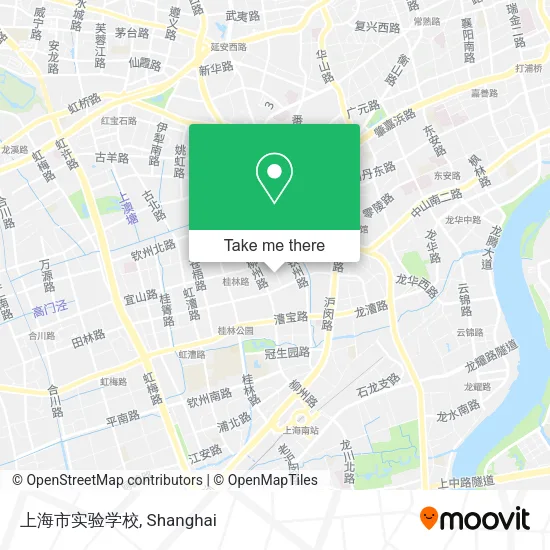 上海市实验学校 map