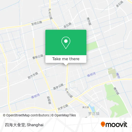 四海大食堂 map