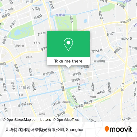 莱玛特沈阳精研磨抛光有限公司 map