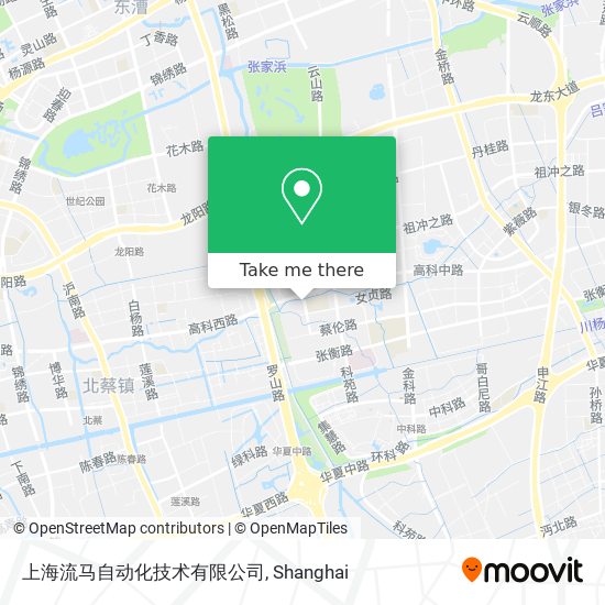 上海流马自动化技术有限公司 map