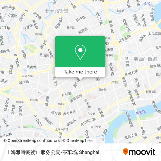 上海雅诗阁衡山服务公寓-停车场 map