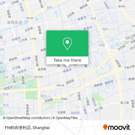 FN鲜肉便利店 map