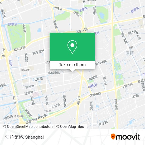 法拉第路 map