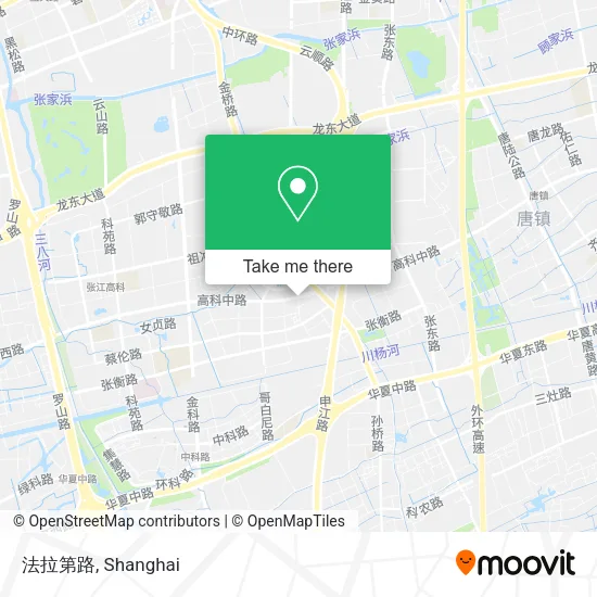 法拉第路 map