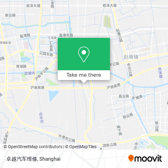 卓越汽车维修 map