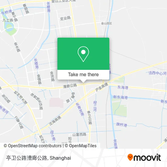 亭卫公路漕廊公路 map