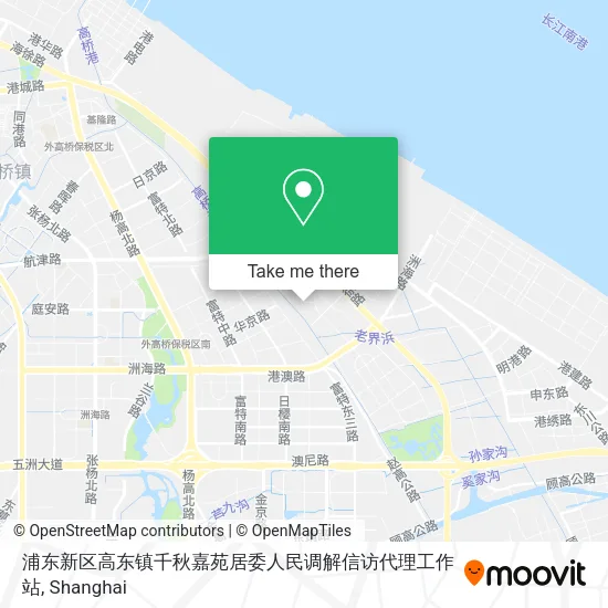 浦东新区高东镇千秋嘉苑居委人民调解信访代理工作站 map