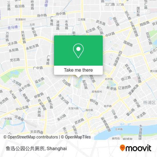 鲁迅公园公共厕所 map