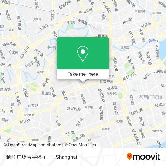 越洋广场写字楼-正门 map