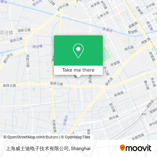 上海威士迪电子技术有限公司 map