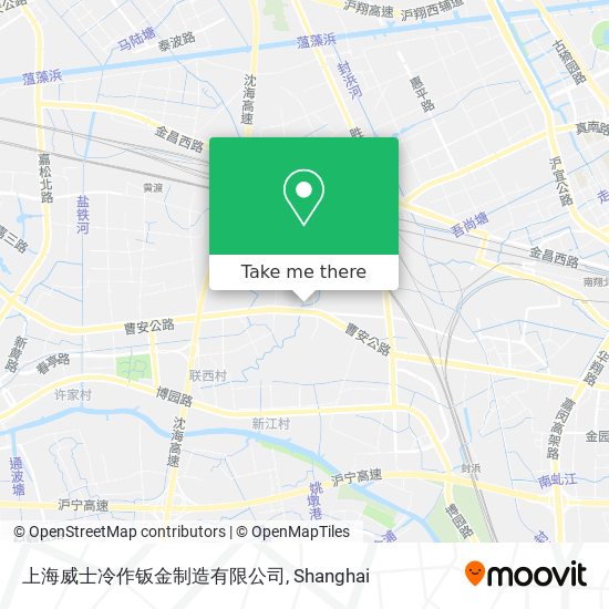 上海威士冷作钣金制造有限公司 map