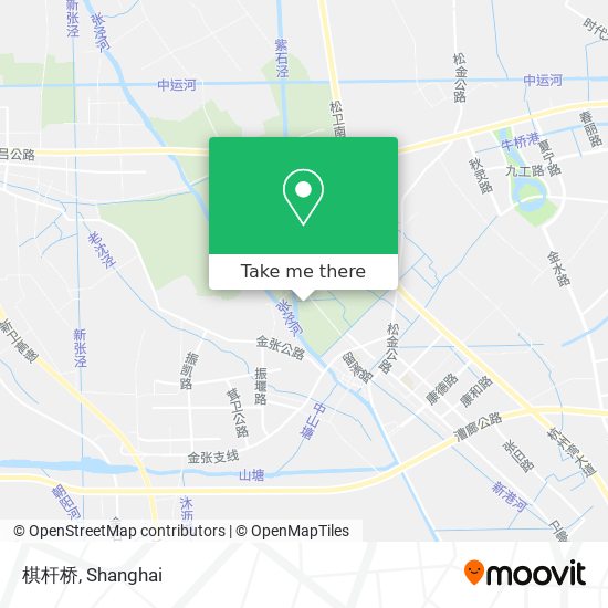 棋杆桥 map
