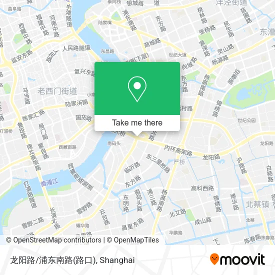 龙阳路/浦东南路(路口) map