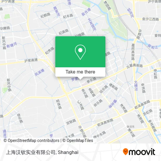 上海汉钦实业有限公司 map