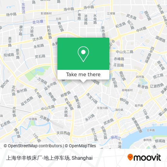 上海华丰铁床厂-地上停车场 map