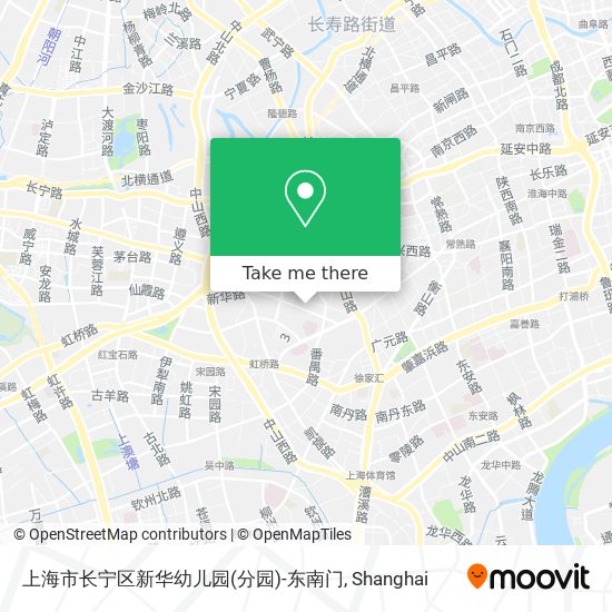 上海市长宁区新华幼儿园(分园)-东南门 map