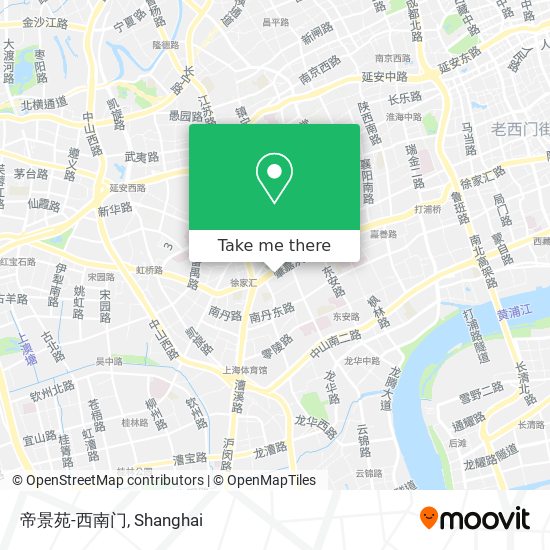 帝景苑-西南门 map