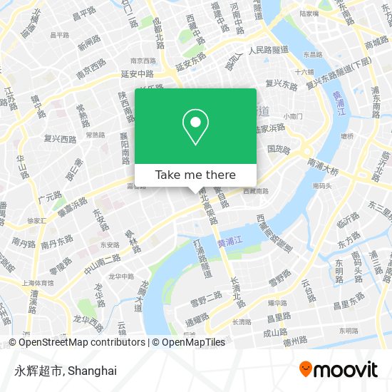 永辉超市 map