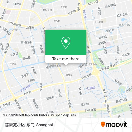 莲康苑小区-东门 map