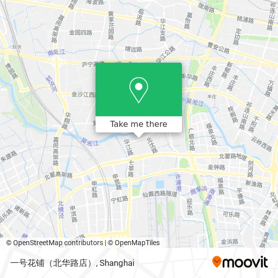 一号花铺（北华路店） map