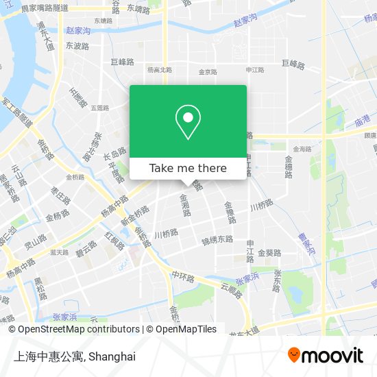 上海中惠公寓 map