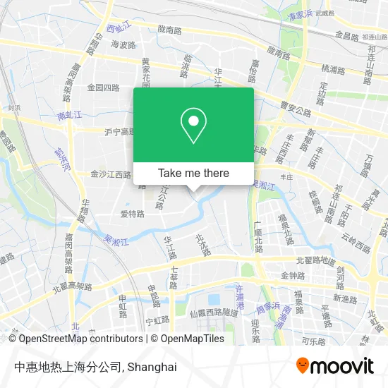 中惠地热上海分公司 map
