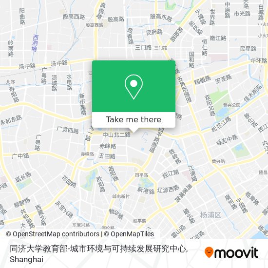 同济大学教育部-城市环境与可持续发展研究中心 map