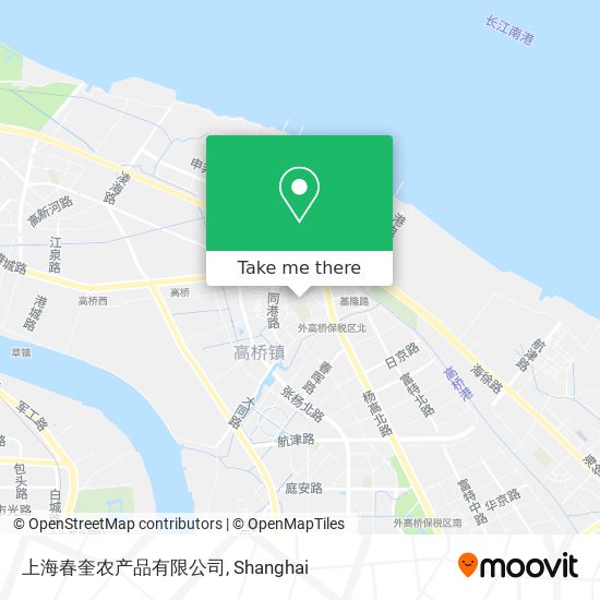 上海春奎农产品有限公司 map