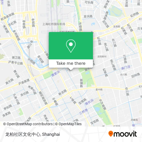 龙柏社区文化中心 map