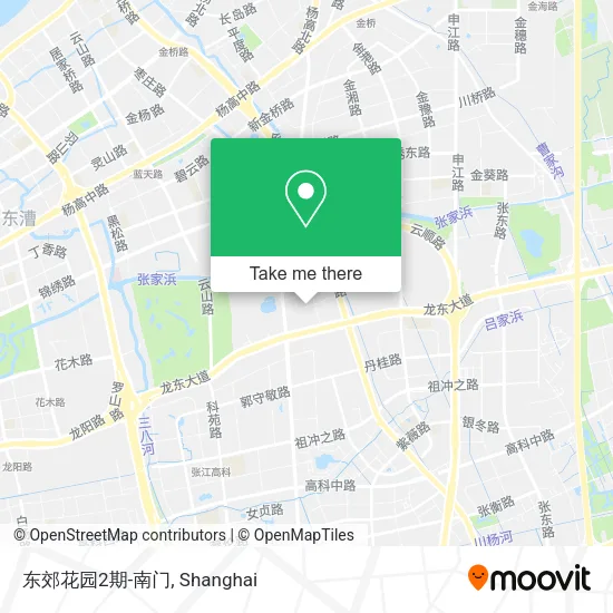 东郊花园2期-南门 map