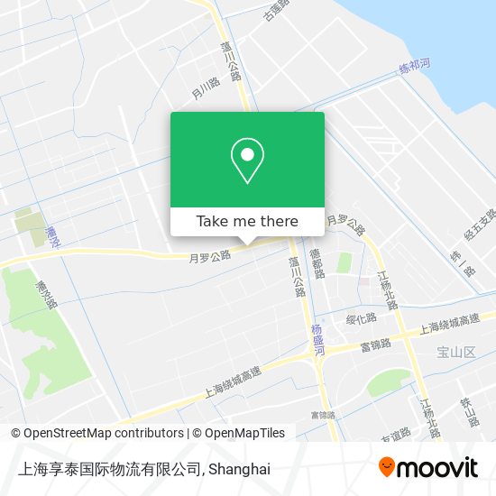 上海享泰国际物流有限公司 map