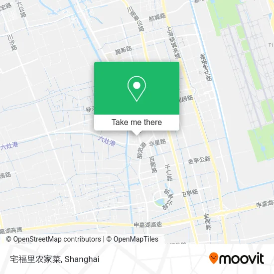 宅福里农家菜 map