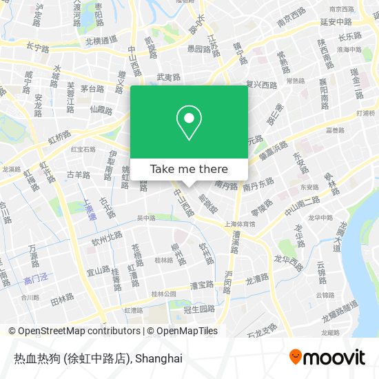 热血热狗 (徐虹中路店) map