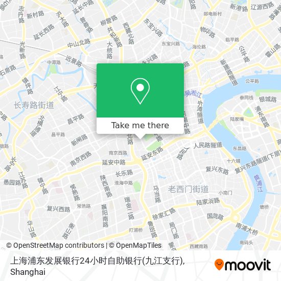 上海浦东发展银行24小时自助银行(九江支行) map