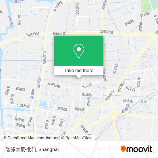 隆缘大厦-北门 map