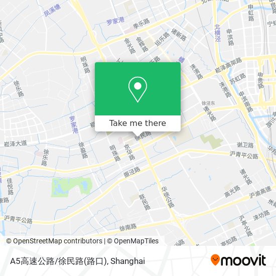 A5高速公路/徐民路(路口) map