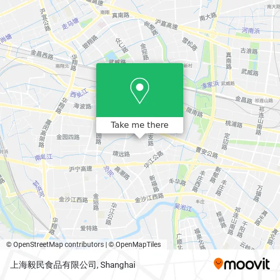 上海毅民食品有限公司 map
