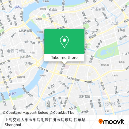 上海交通大学医学院附属仁济医院东院-停车场 map