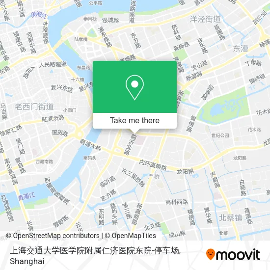 上海交通大学医学院附属仁济医院东院-停车场 map
