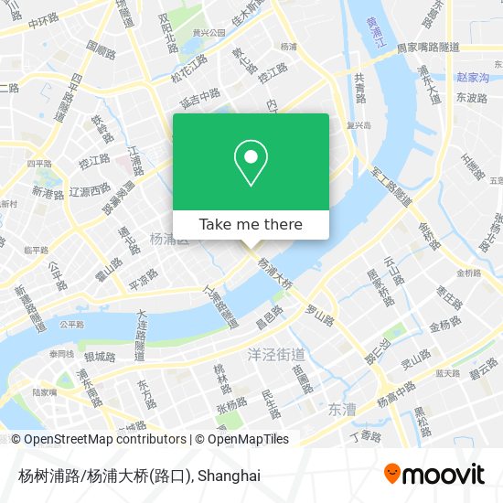 杨树浦路/杨浦大桥(路口) map