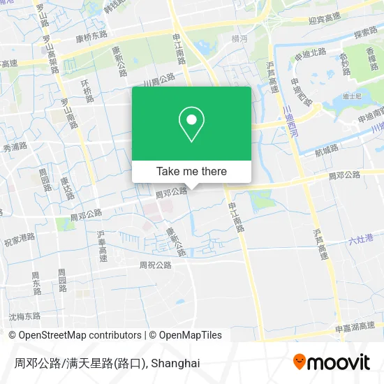 周邓公路/满天星路(路口) map