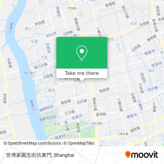 世博家園五街坊東門 map